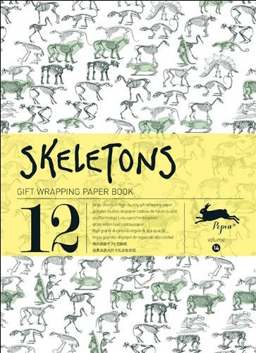 книга Skeletons gift wrapping paper book Vol. 14, автор: 